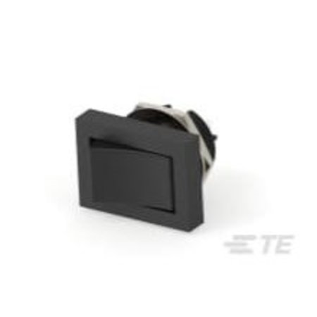 TE CONNECTIVITY TRD21N10WL=DPDT ROCKER BLACK 1437596-3